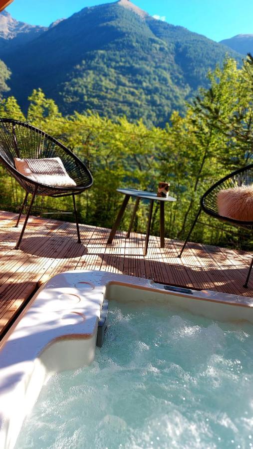 Chalet L'Empreinte Saint-Étienne-de-Tinée Екстериор снимка