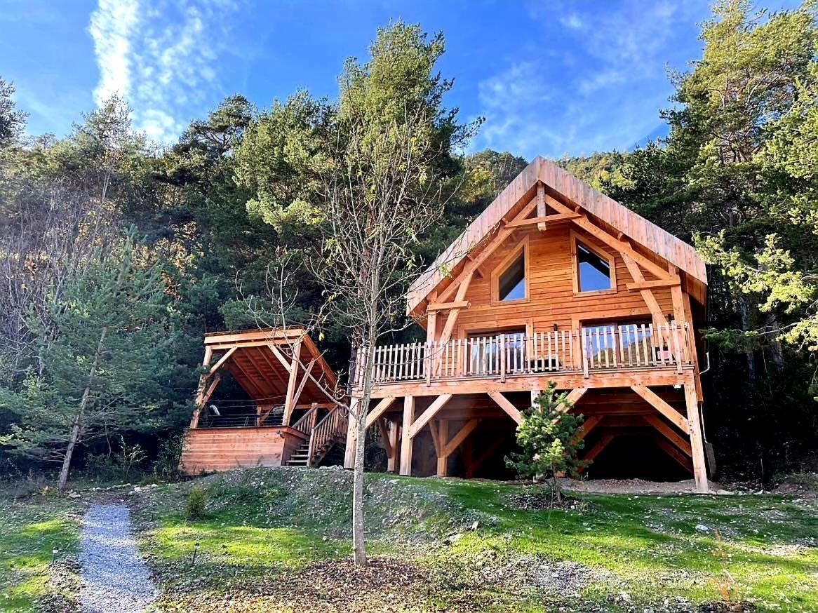 Chalet L'Empreinte Saint-Étienne-de-Tinée Екстериор снимка